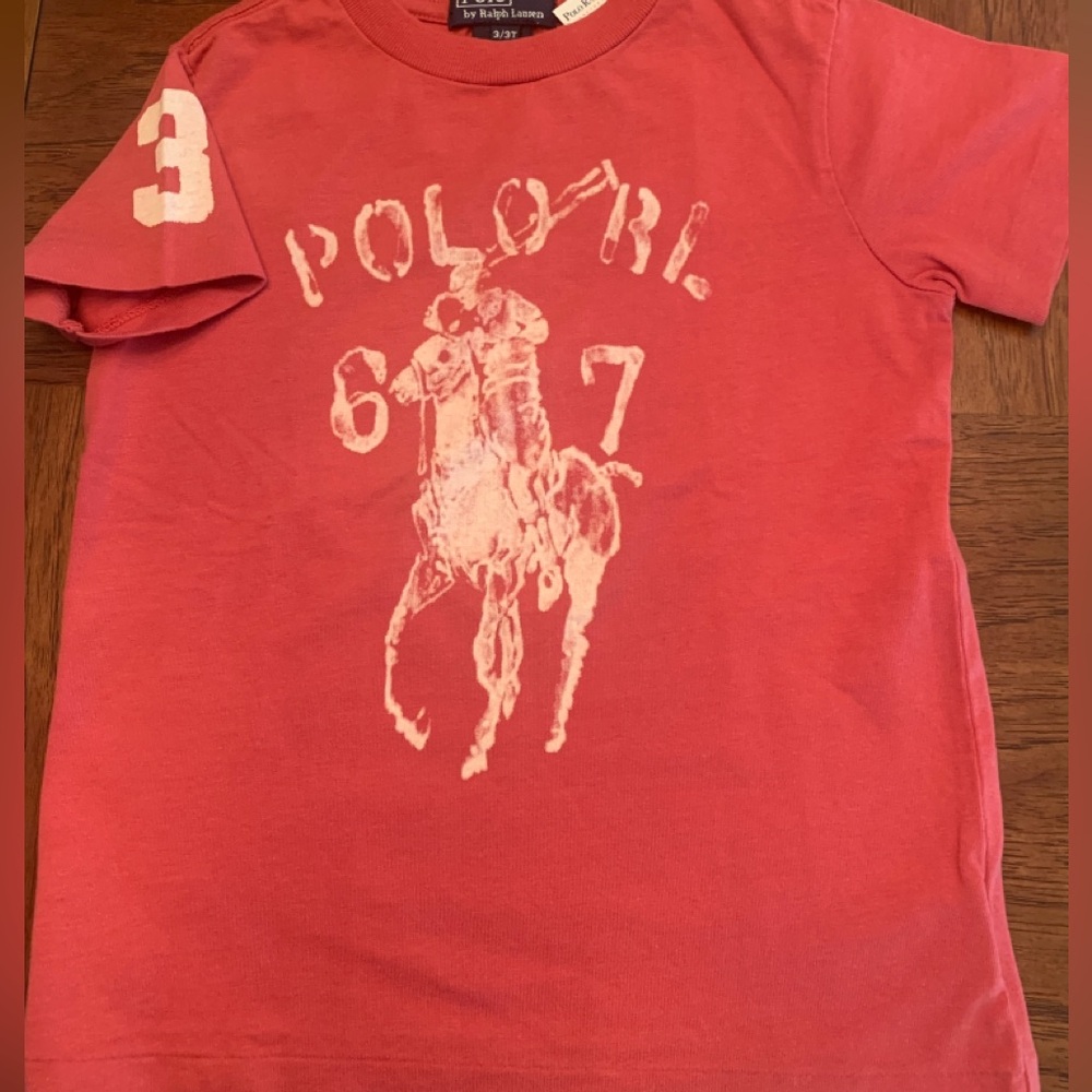 Polo Ralph Lauren Big Pony Tee Cotton  Size 3T NWT